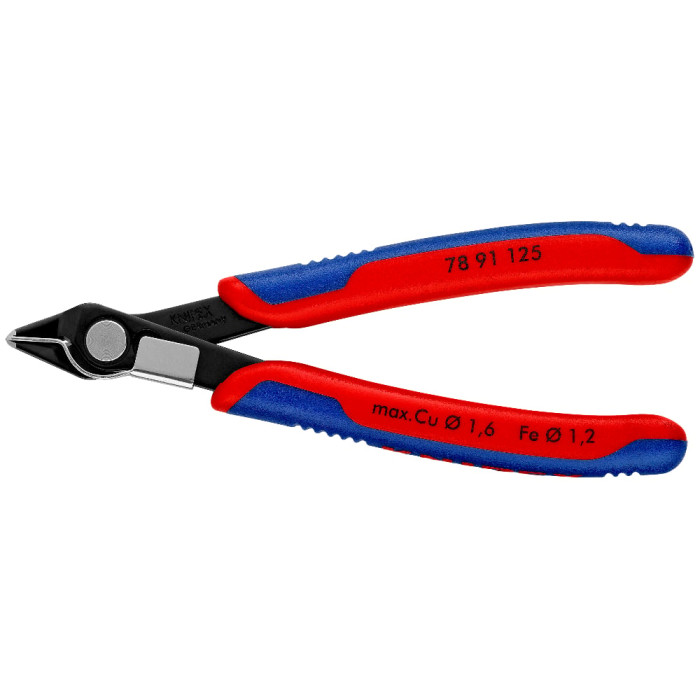 Кусачки із затискачем для дроту KNIPEX Electronic Super Knips 125 мм 78 91 125