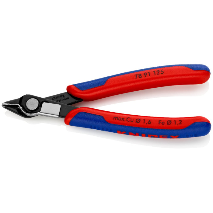 Кусачки із затискачем для дроту KNIPEX Electronic Super Knips 125 мм 78 91 125 - зображення 2