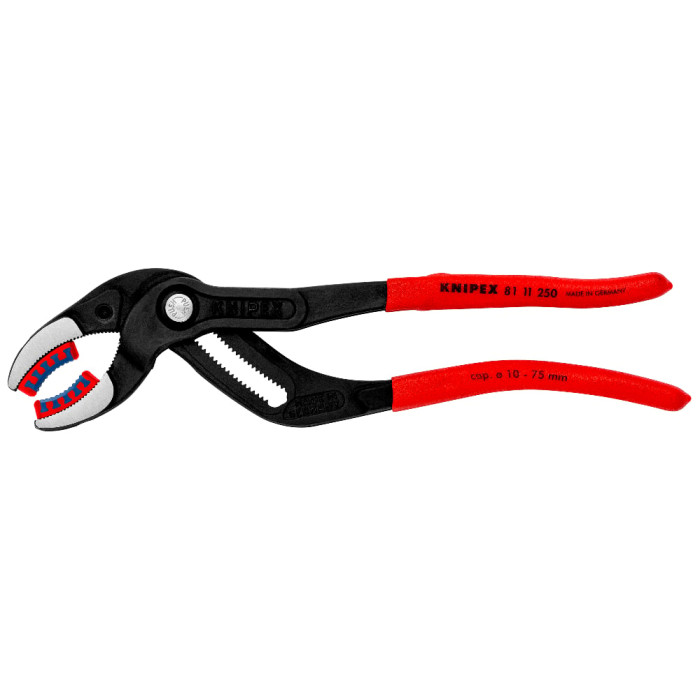 Клещи переставные трубные захватные KNIPEX 250 мм 10-75 мм 81 11 250 - изображение 2