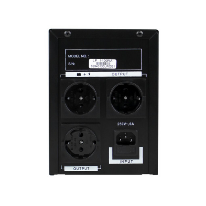 Лінійно-інтерактивне ДБЖ LogicPower LP 1400VA 8294 - зображення 6