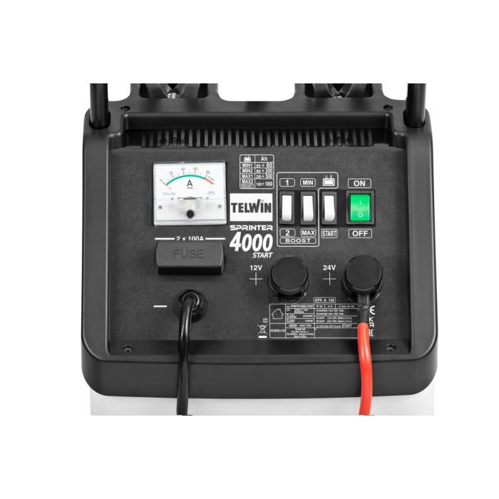 Пуско-зарядний пристрій TELWIN SPRINTER 4000 START 230V 12-24V 829491 - зображення 5