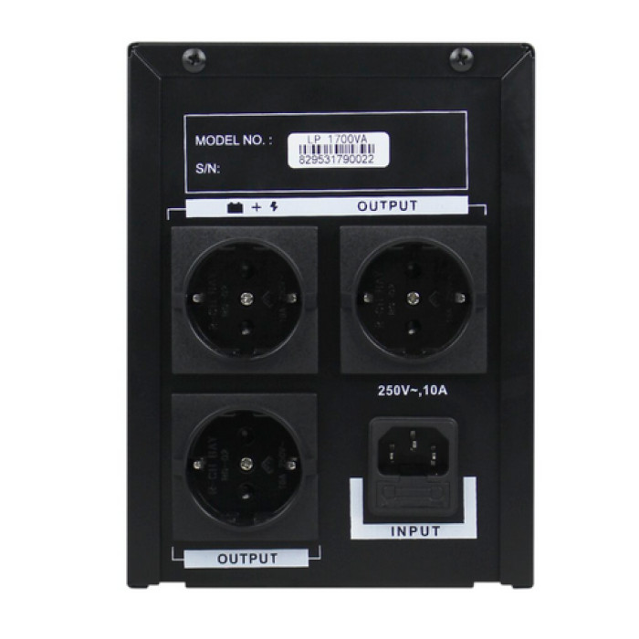 Лінійно-інтерактивне ДБЖ LogicPower LP 1700VA 8295 - зображення 5