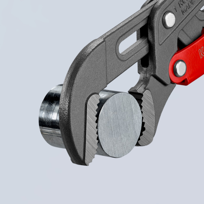 Ключ трубный с S-образными губками KNIPEX 330 мм 0-42 мм 83 61 010 - изображение 4