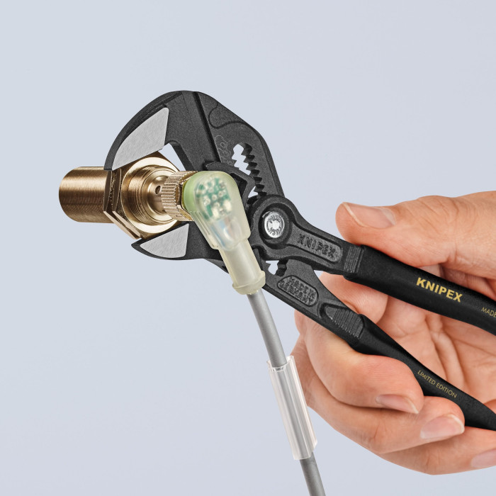 Клещи переставные-гаечный ключ KNIPEX 180 мм 0-40 мм 86 01 180 XMAS - изображение 7