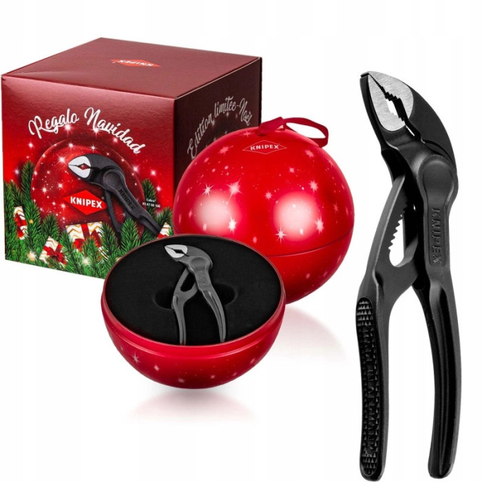 Клещи переставные KNIPEX Cobra XS 100 мм 0-28 мм 87 00 100 XMAS