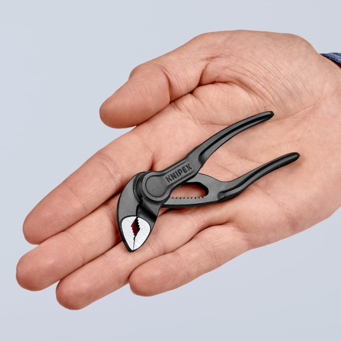 Клещи переставные KNIPEX Cobra XS 100 мм 0-28 мм 87 00 100 XMAS - изображение 5