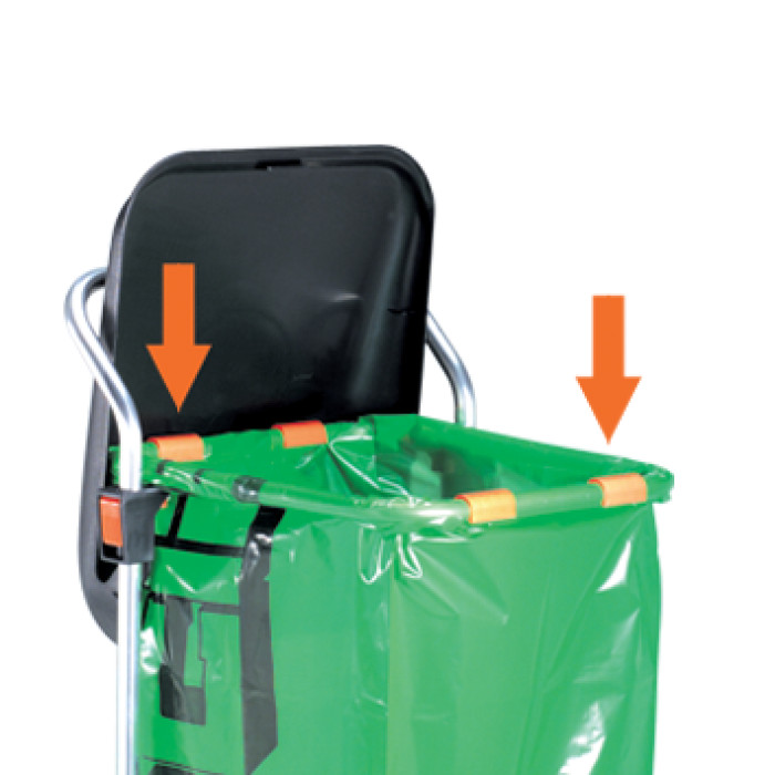 Набор зажимов для пакета садовой тележки Claber Bag Clamps 87130000 - изображение 3