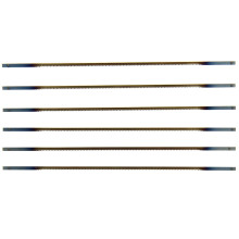 Полотна по дереву для ленточной пилы 6 шт Scheppach SD1600V, Deco-Flex, Deco-XL 135x2x0.25 мм 25 TPI 88000011
