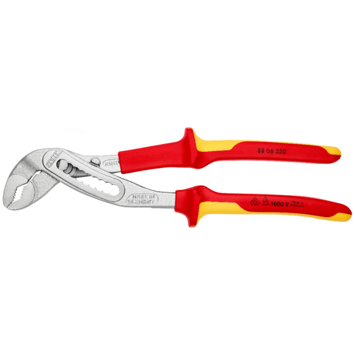 Клещи переставные диэлектрические KNIPEX Alligator VDE 250 мм 0-50 мм 88 06 250 - изображение 3