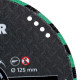 Круг алмазный по металлу DISTAR 1A1R V 125 Metal Cut 125х22.23х1.5 мм 89568442044 - изображение 2