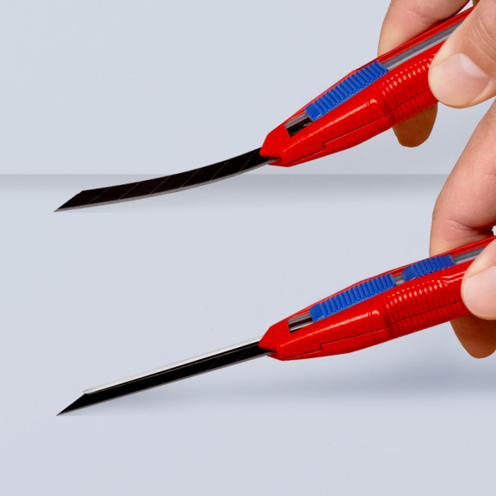 Ніж сегментний KNIPEX CutiX 18 мм 90 10 165 BK - зображення 7