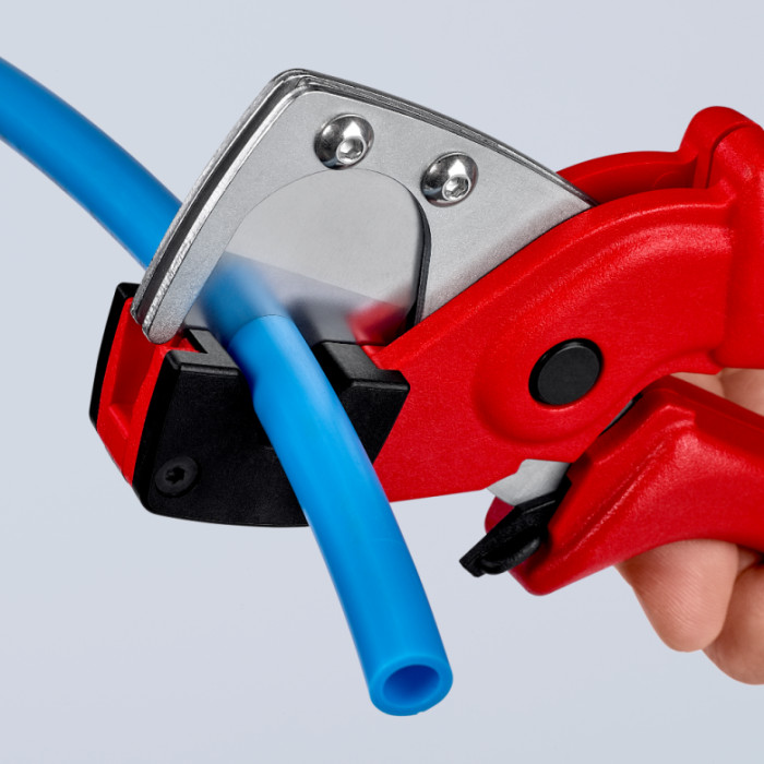 Труборіз для багатошарових та пневматичних шлангів KNIPEX 90 10 185 - зображення 5