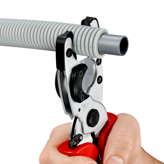 Труборез для комбинированных и защитных труб KNIPEX 26 мм / 18-35 мм 90 25 20 - изображение 4