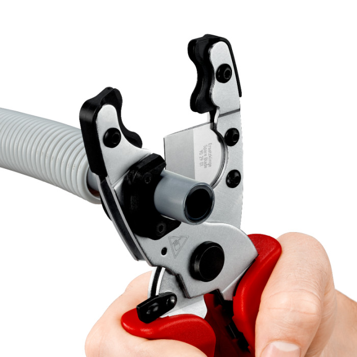 Труборез для комбинированных и защитных труб KNIPEX 26 мм / 18-35 мм 90 25 20 - изображение 5
