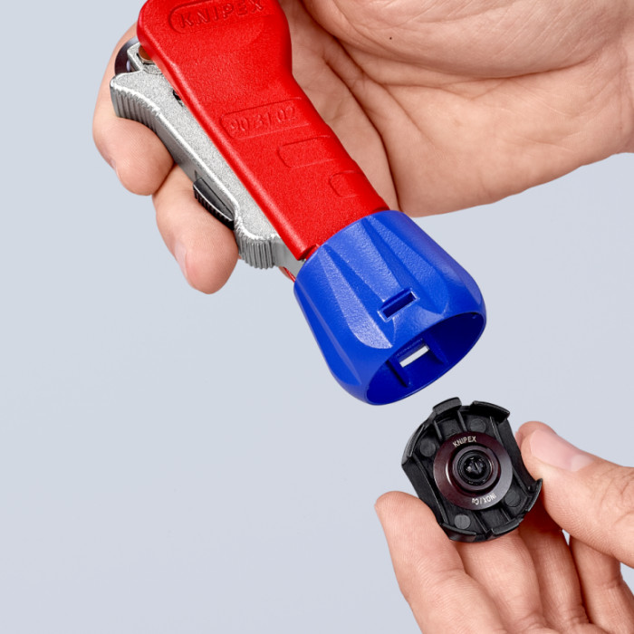Труборез для стали и цветных металлов KNIPEX TubiX 6-35 мм 90 31 02 BK - изображение 11