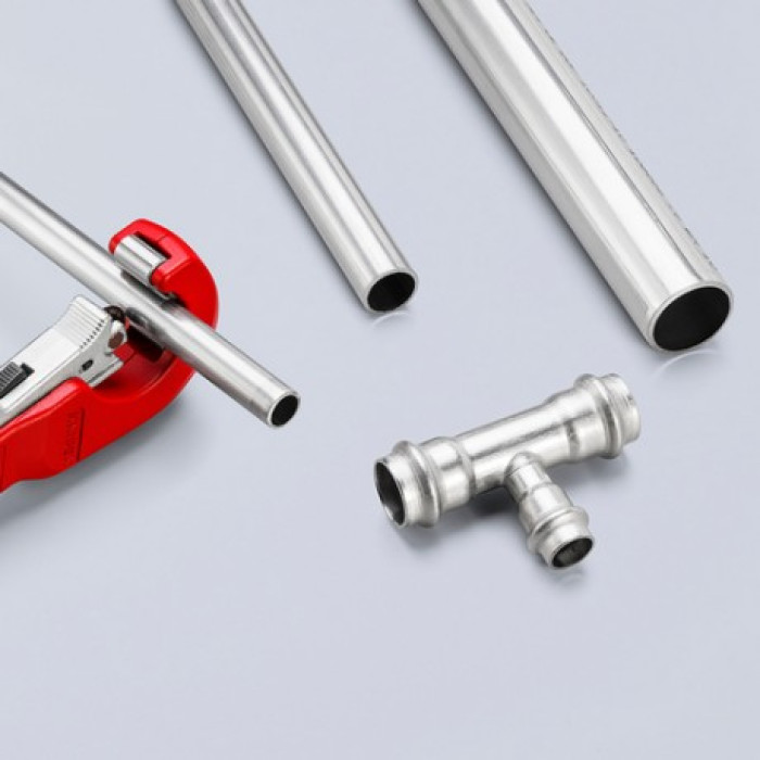 Труборез для стали и цветных металлов KNIPEX TubiX 6-35 мм 90 31 02 SB - изображение 2