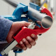 Труборіз для металевих труб KNIPEX TubiX XL 6-76 мм 90 31 03 BK - зображення 9