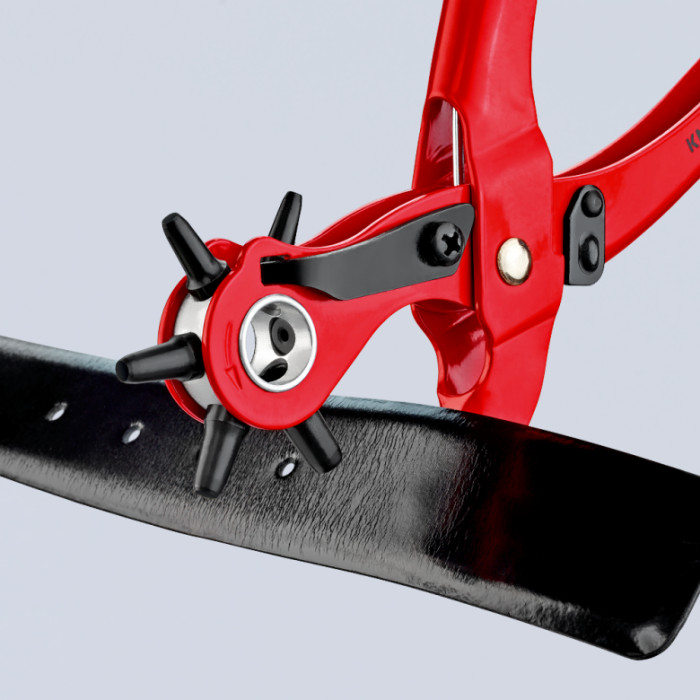 Просікач з револьверною головкою KNIPEX 251 мм 2-5 мм 90 70 220 - зображення 5