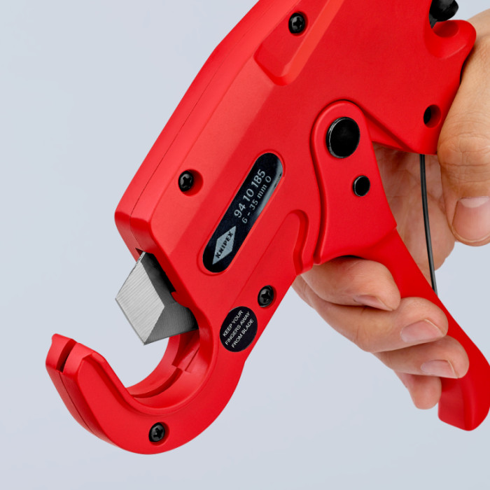 Труборіз для полімерних труб KNIPEX 94 10 185 - зображення 12