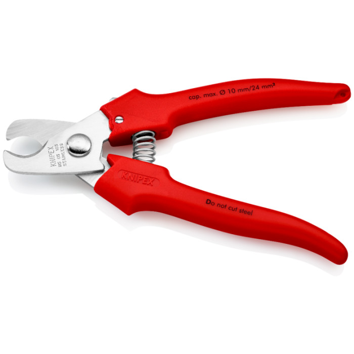Ножиці для різання кабелів KNIPEX 165 мм 95 05 165 - зображення 3