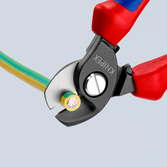 Ножиці для різання кабелів KNIPEX 165 мм 95 12 165 - зображення 4