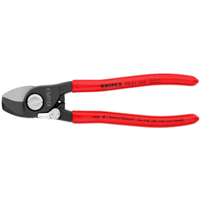 Ножиці для різання кабелів KNIPEX 165 мм 95 21 165