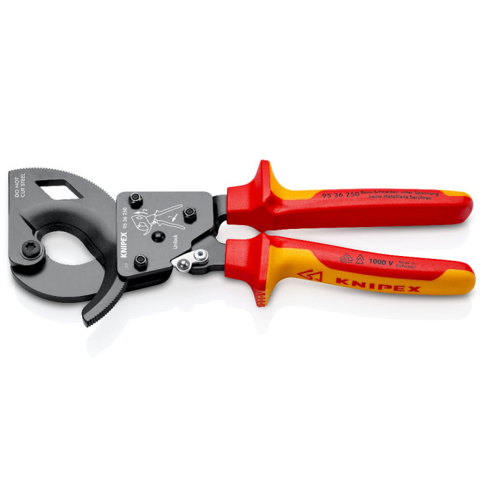 Кабелеріз діелектричний KNIPEX 250 мм 95 36 250