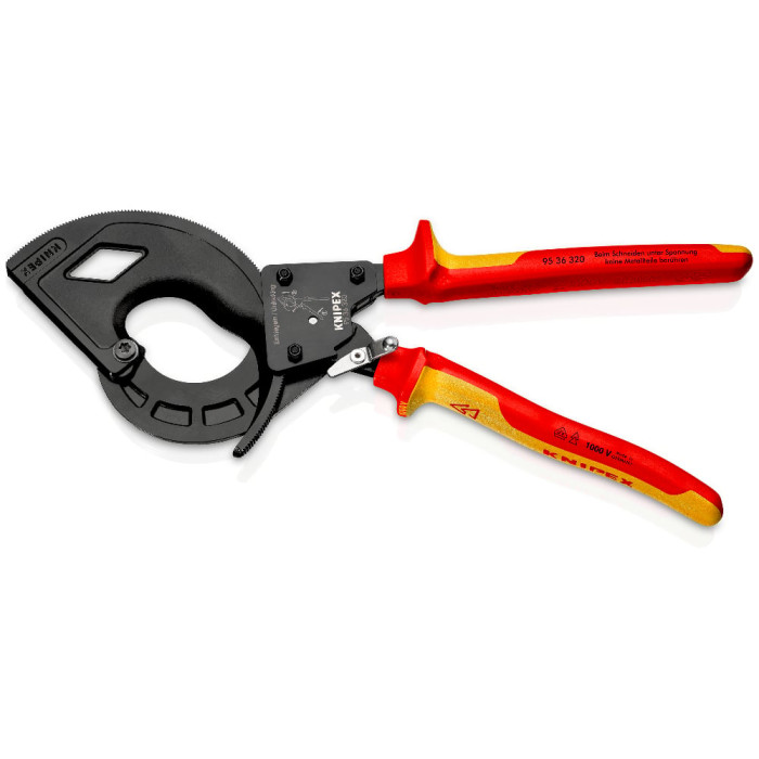 Кабелеріз діелектричний KNIPEX 320 мм 95 36 320 - зображення 3