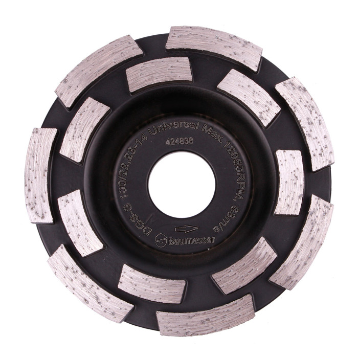 Фреза алмазная по бетону Baumesser DGS-S Beton UNI 100х22.23 97015495005