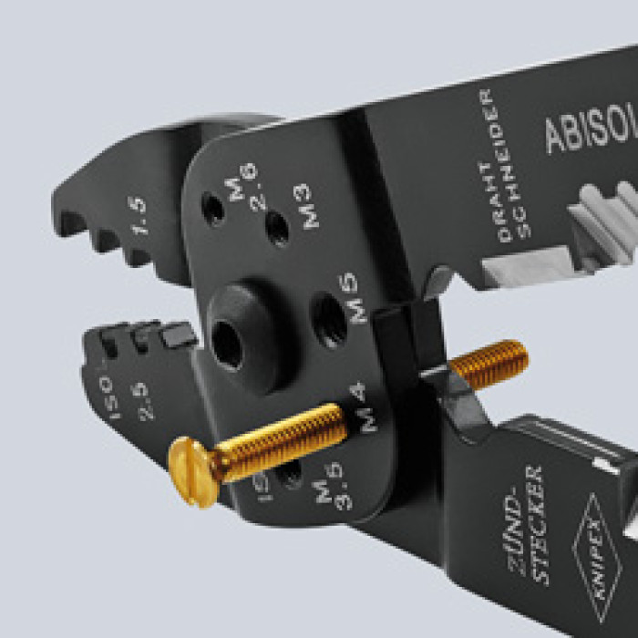 Кліщі затискні для опресування KNIPEX 230 мм 97 21 215 B - зображення 2