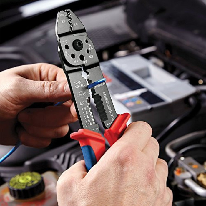 Кліщі затискні для опресування KNIPEX 230 мм 97 21 215 B - зображення 4