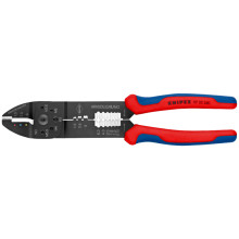 Кліщі універсальні для опресування та зачистки KNIPEX 0.5-6 кв.мм 97 22 240