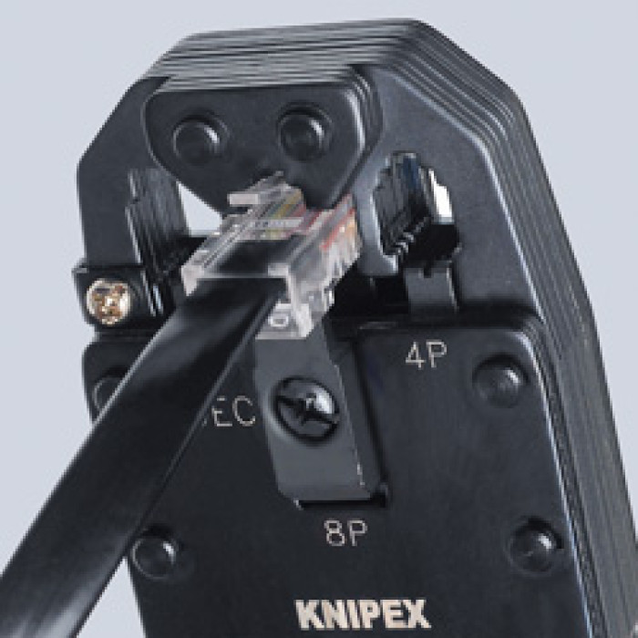 Інструмент для опресування штекерів типу Western KNIPEX 97 51 12 - зображення 5