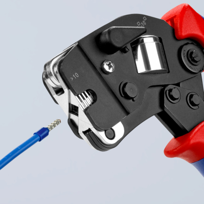 Інструмент для обжиму контактних гільз з автоналаштуванням KNIPEX 0.08-10/16 кв.мм 97 53 09 - зображення 5