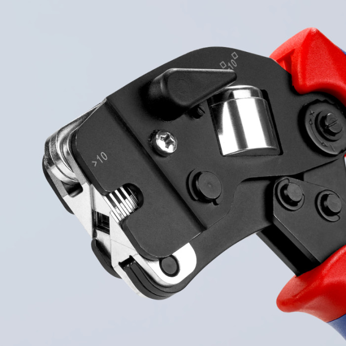 Інструмент для обжиму контактних гільз з автоналаштуванням KNIPEX 0.08-10/16 кв.мм 97 53 09 - зображення 7
