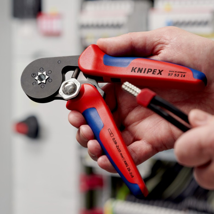 Інструмент для обжиму контактних гільз з автоналаштуванням KNIPEX 97 53 14 - зображення 3