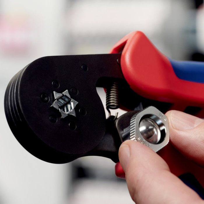 Інструмент для обжиму контактних гільз з автоналаштуванням KNIPEX 97 53 14 - зображення 4