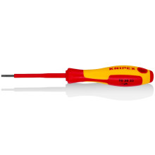 Викрутка діелектрична KNIPEX VDE 1000V SL2.5х0.4х75 мм 98 20 25