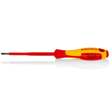 Викрутка діелектрична KNIPEX VDE 1000V SL3.5х0.6х100 мм 98 20 35