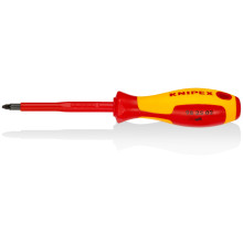 Викрутка діелектрична KNIPEX VDE 1000V Pozidriv PZ2х100 мм 98 25 02