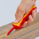 Ніж діелектричний для кабелів KNIPEX 98 54 - зображення 5