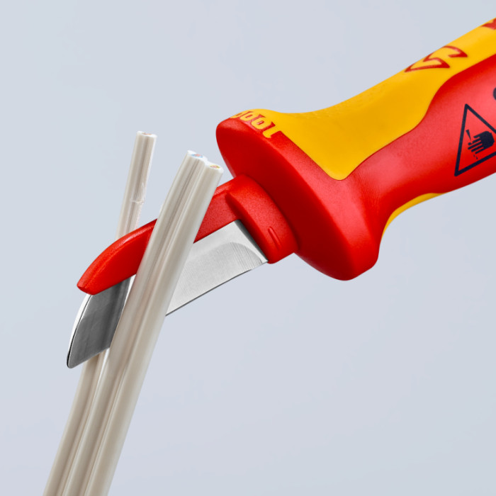 Ніж діелектричний для кабелів KNIPEX 98 54 - зображення 9