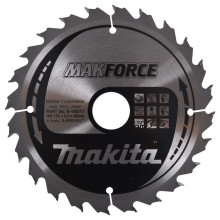 Диск пильный по дереву Makita MAKForce 170х30х24 B-08311