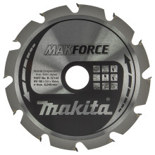 Диск пильный по дереву Makita MAKForce 190х30х12 B-32144
