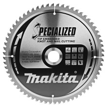 Диск пильный по дереву Makita SPECIALIZED 260х30х64 B-40630