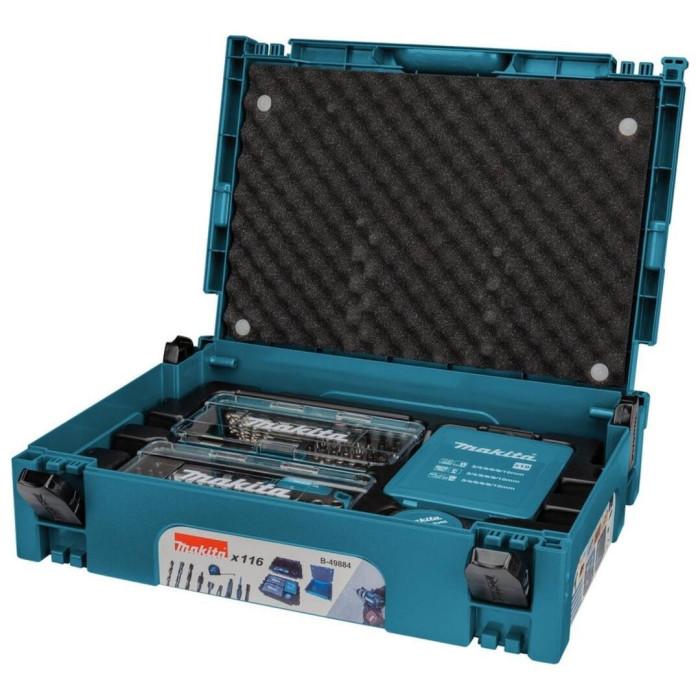Набор бит и сверл Makita 116 предметов B-49884