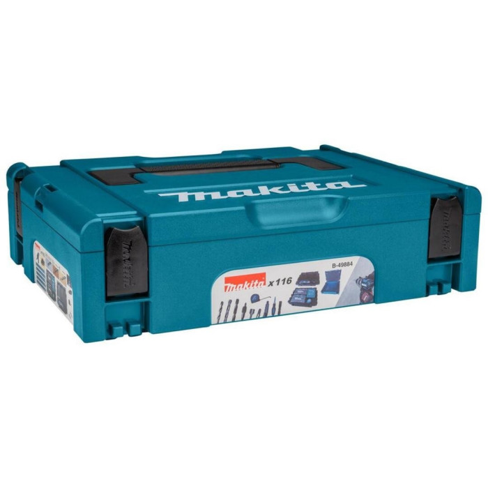 Набор бит и сверл Makita 116 предметов B-49884 - изображение 3