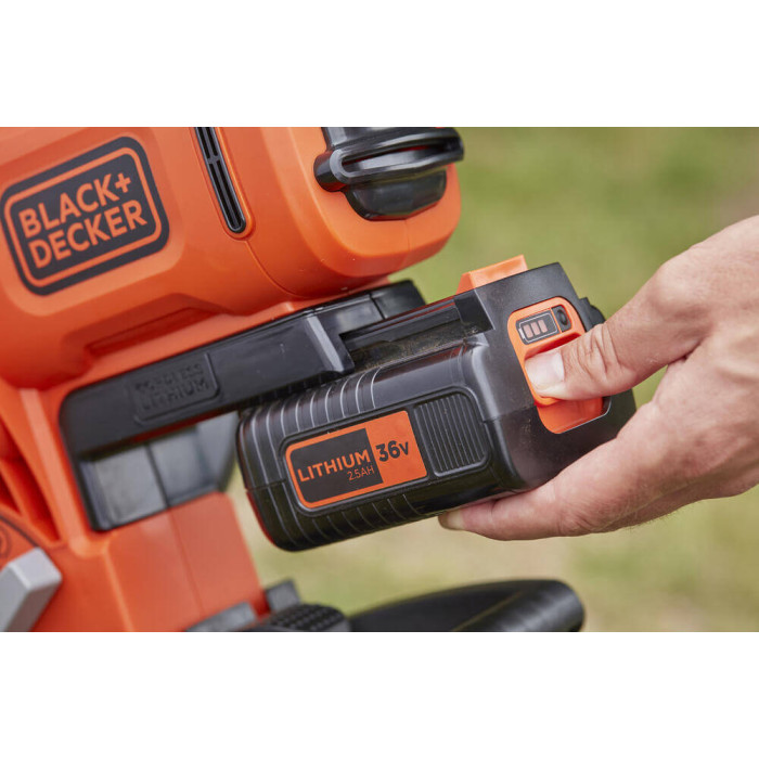Воздуходувка-пылесос аккумуляторная BLACK+DECKER BCBLV3625L1 - изображение 6