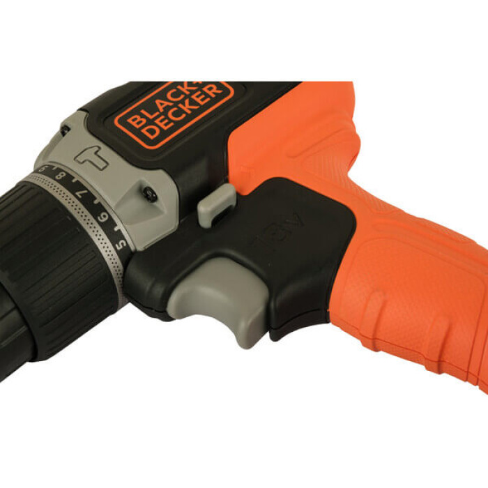 Дриль-шуруповерт ударний акумуляторний BLACK+DECKER BCD003C1 - зображення 8