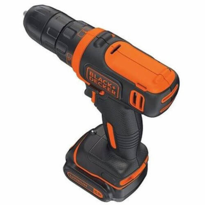 Дриль-шуруповерт акумуляторний BLACK+DECKER BDCDD12KB - зображення 3